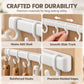 🎃Halloween Deal 50% OFF!🧺No-Drill Over-Cabinet Hook Rail – Instant Extra Storage for Kitchen & Bathroom