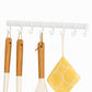 🎃Halloween Deal 50% OFF!🧺No-Drill Over-Cabinet Hook Rail – Instant Extra Storage for Kitchen & Bathroom