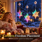 50% OFF!🎄Battery-Operated LED Christmas Window Light – Festive Suction-Cup Decoration